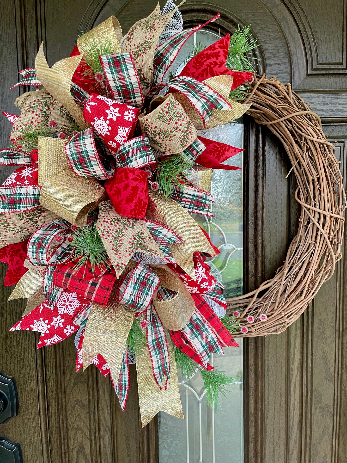 Christmas Ribbon Wreath