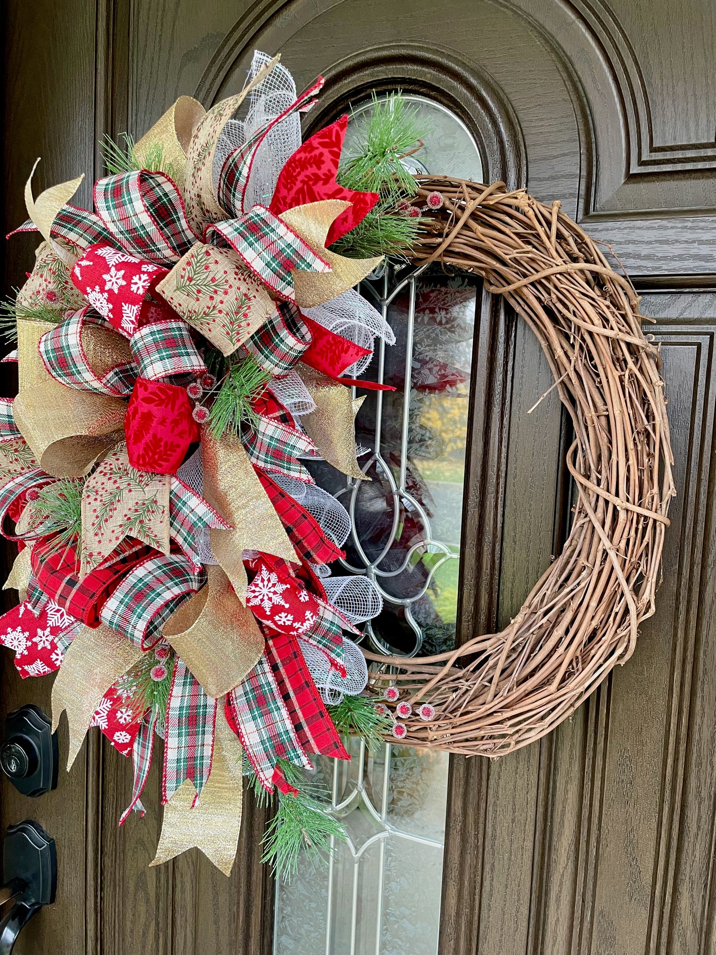 Christmas Ribbon Wreath