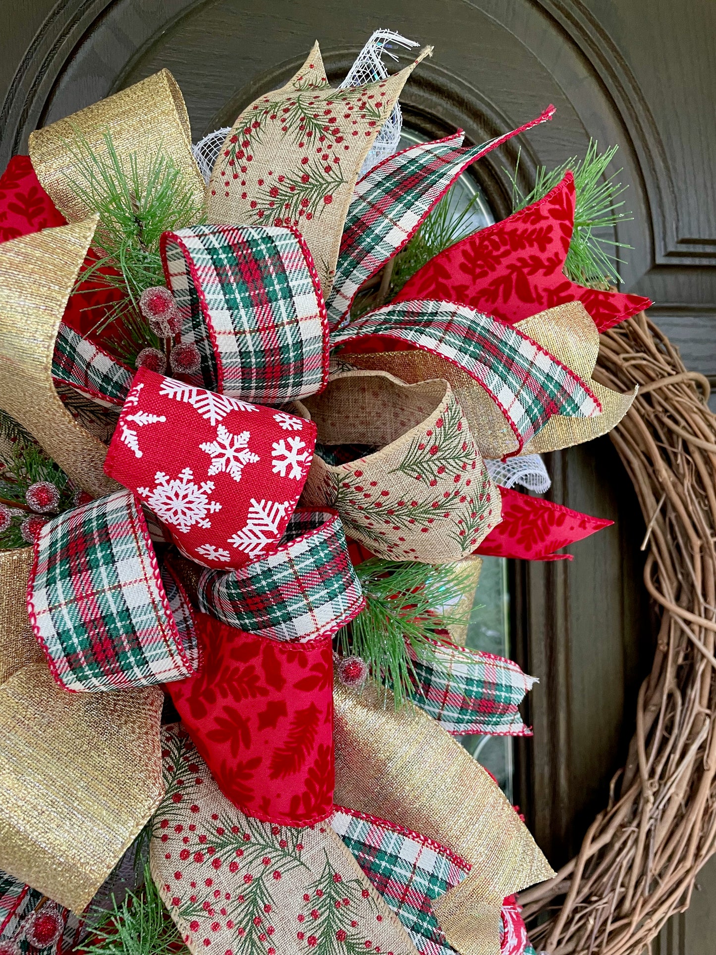 Christmas Ribbon Wreath