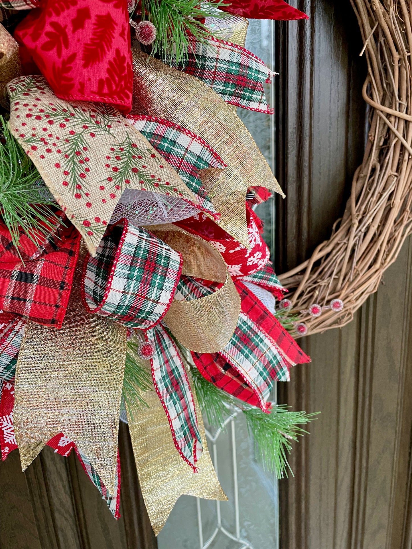 Christmas Ribbon Wreath