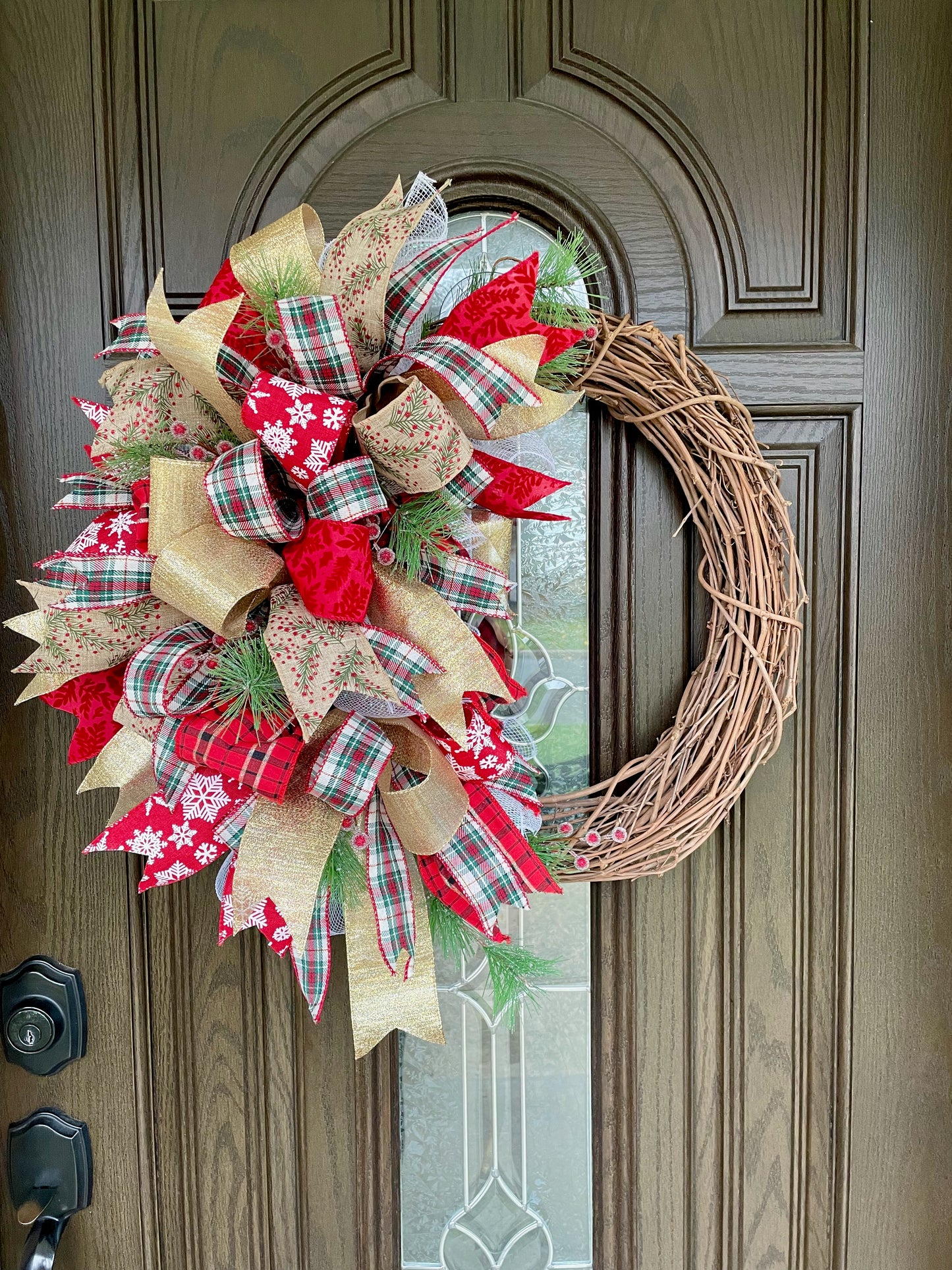 Christmas Ribbon Wreath