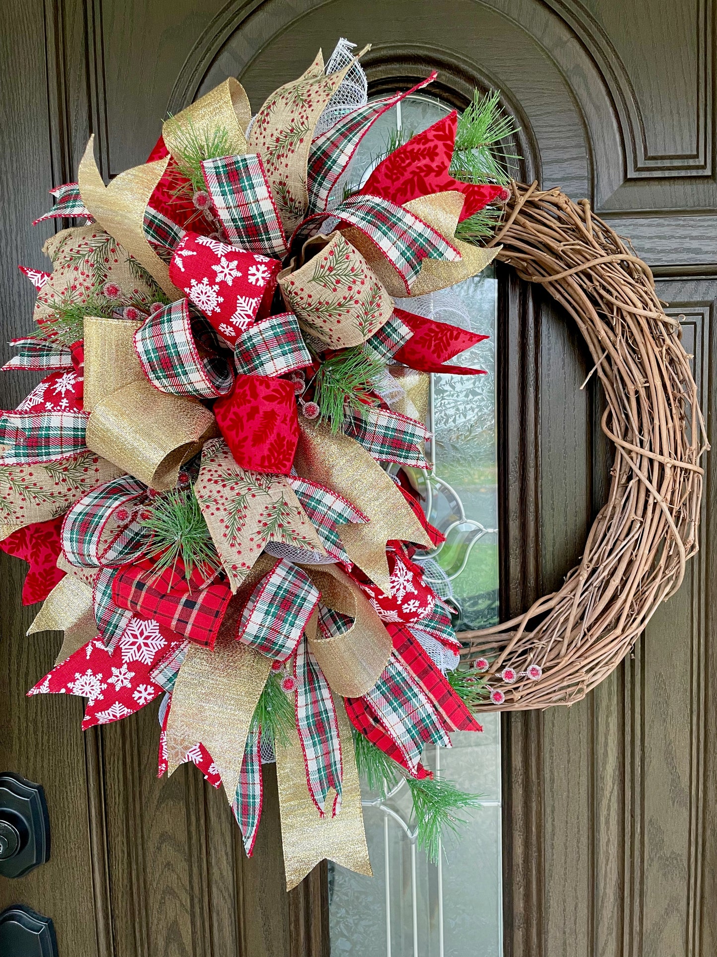 Christmas Ribbon Wreath