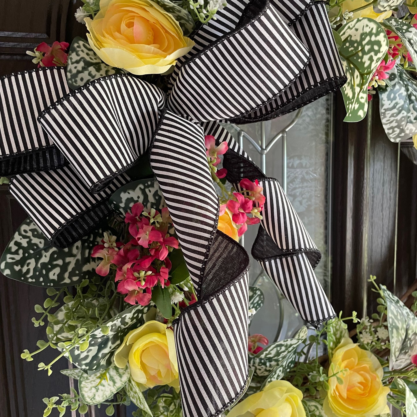 Yellow Ranunculus Wreath